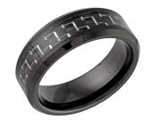 Malo Tungsten & Carbon Fiber Wedding Band