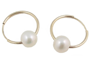 Pearl 14k High Polish Keepers