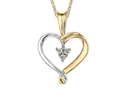 Diamond Heart Pendant