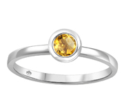 November Birthstone Ring