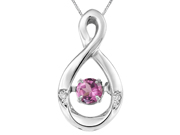 June "Dancing" Birthstone Pendant