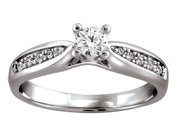 Classic Diamond Engagement Ring