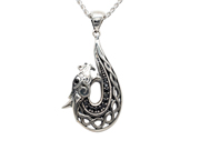 Norse Forge Dragon Pendant by Keith Jack