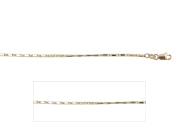 18" Bar Yellow Gold Chain