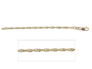 18" Singapore Yellow Gold Chain