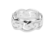 Mens Eternity Knot "Gowan" Ring by Keith Jack