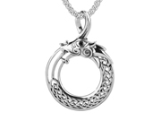 Norse Forge Dragon Pendant by Keith Jack