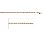 18" Rope Yellow Gold Chain