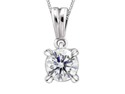 Diamond Solitaire Pendant 