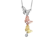 Diamond Butterfly Neckpiece