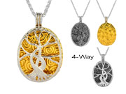 4-Way Tree of Life Pendant by Keith Jack