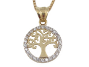 2-Tone Tree of Life Pendant