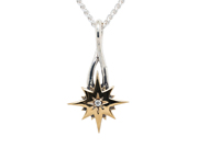 Compass Pendant by Keith Jack
