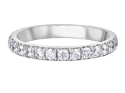 Ladies Diamond Wedding Band