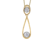 Diamond Drop Pendant