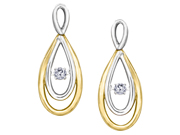 Pulse Infinity Diamond Earrings