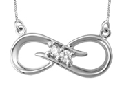 Diamond Infinity Neckpiece