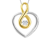 Diamond Heart Pendant 