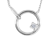 Diamond Circle Neckpiece 