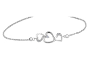 Diamond Heart Bracelet