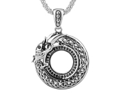 Norse Forge Dragon Pendant by Keith Jack