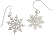Snowflake Earrings by Argent Whimsy