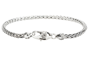 Round Dragon Weave Bracelet by Keith Jack