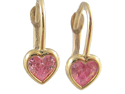 Pink Cubic Zirconia Earrings