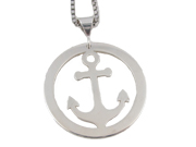Anchor Pendant by Argent Whimsy