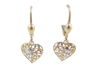 Heart Drop Earrings