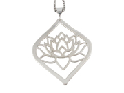 Lotus Pendant by Argent Whimsy