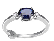 "Blue Star" Ring by Elle