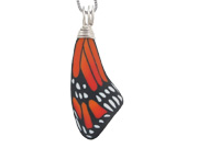 Butterfly Wing Pendant by Wanda Shum Designs 