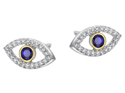 Evil Eye Earrings by Reign