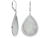 Mother of Pearl Earrings by Steelx