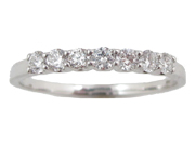 Ladies Diamond Wedding Band