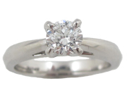 Solitaire Diamond Engagement Ring