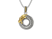 Norse Forge Dragon Pendant by Keith Jack