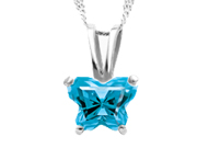 Kids December Birthstone Pendant  by B Fly