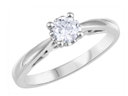 Solitaire Diamond Engagement Ring