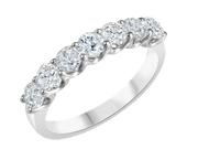 Ladies Diamond Wedding Band