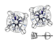 Diamond  Stud Earrings  