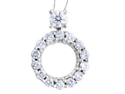 Diamond Circle Pendant