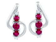 July  Birthstone Earrings 