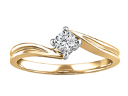 Solitaire Diamond Engagement Ring