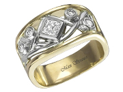 Diamond Filigree Designer Ring By Max Strauss