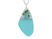 Sea Glass Pendant by White Lotus