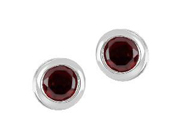 January Birthstone Earrings