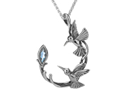 Hummingbird Pendant by Keith Jack