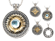 Sunflower 5-Way Eclipse Pendant by Keith Jack